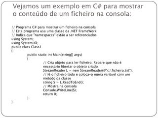  Conexões TCP/IP;