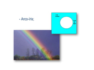 - Arco-íris;

 