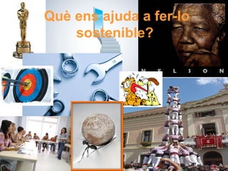 Què ens ajuda a fer-lo
sostenible?

Neus Lorenzo

 