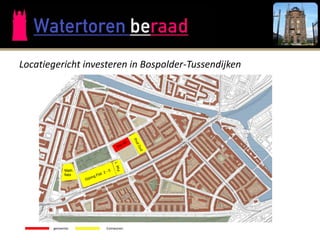 Locatiegericht investeren in Bospolder-Tussendijken




            Math.
            flats




       gemeente     Comwonen
 
