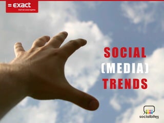 SOCIAL
( MEDI A )
TRENDS
 