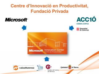 Centre d’Innovació en Productivitat,
         Fundació Privada
 