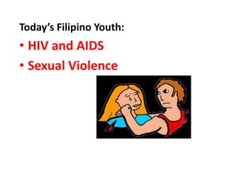 By providing:
• Correct Information: puberty, sexuality, sexual
and reproductive health, human rights, family life
and int...