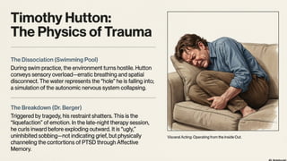 How "Raiders of the Lost Ark" and "Ordinary People" Employ Non-Verbal Acting