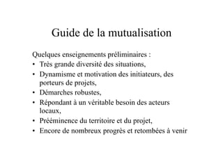 1.1. La création d’un dynamique régional en matière d’information géographique : organisation et mutualisation