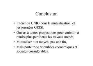 1.1. La création d’un dynamique régional en matière d’information géographique : organisation et mutualisation
