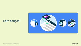 This work is licensed under the Apache 2.0 License
Earn badges!
 