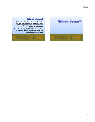 Which Jesus