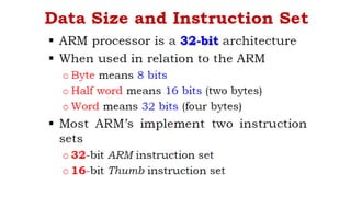 Basic of ARM Processor | PDF