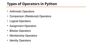 python loops and conditional statements with examples | PPTX