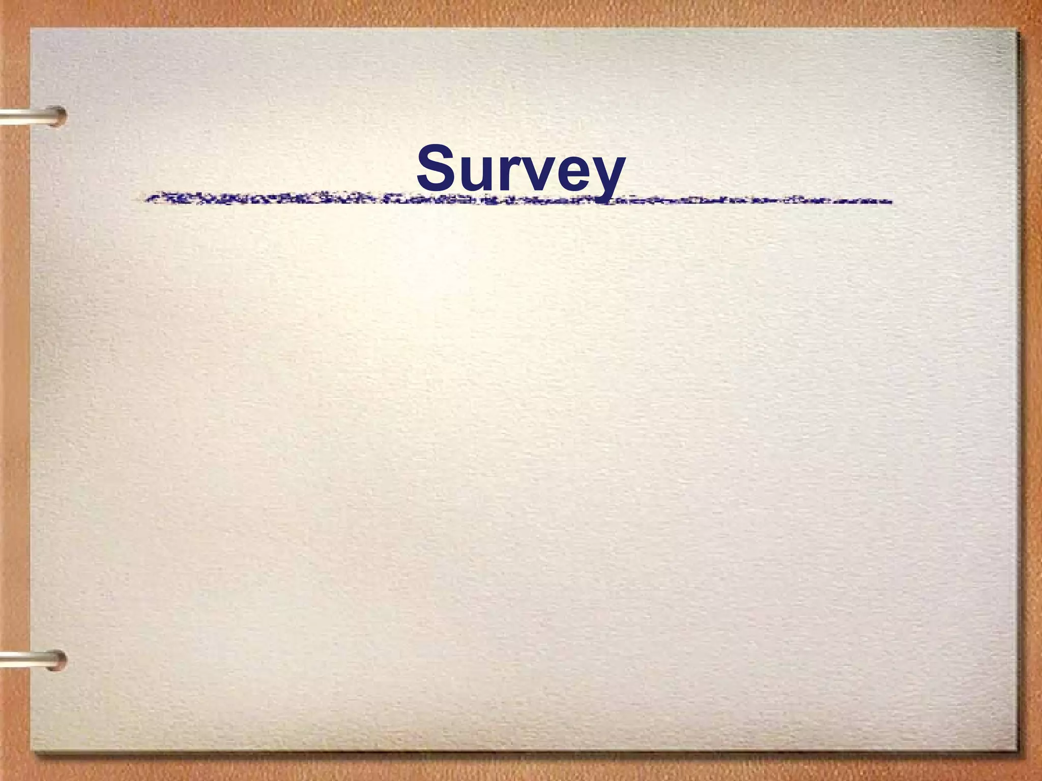 Survey 