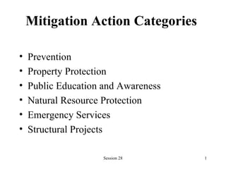 Mitigation Action Categories   ,[object Object],[object Object],[object Object],[object Object],[object Object],[object Object]