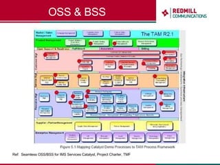 OSS & BSS Ref:  Seamless OSS/BSS for IMS Services Catalyst, Project Charter, TMF 