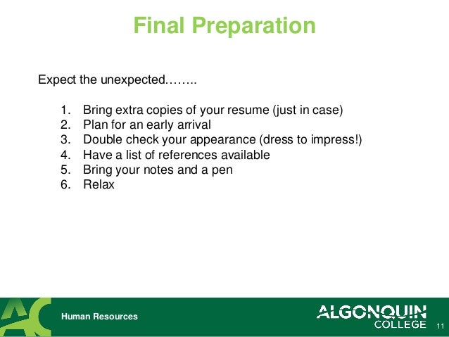 good interviewing tips