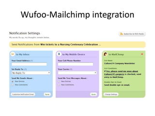 Wufoo-Mailchimp integration
 