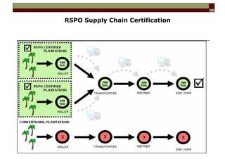 RSPO Supply Chain Certification
 