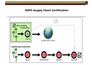 RSPO Supply Chain Certification
 