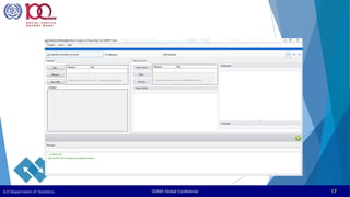 SDMX Global Conference
ILO Department of Statistics 17
 