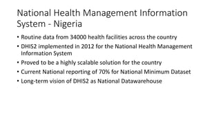 Session 6 a DHIS2 : Overview and Implementation in West Africa