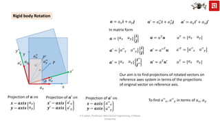 Quadcopter Two Rotation Matrix Mechanics of Quadcopter | PPTX