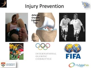 Injury Prevention
 