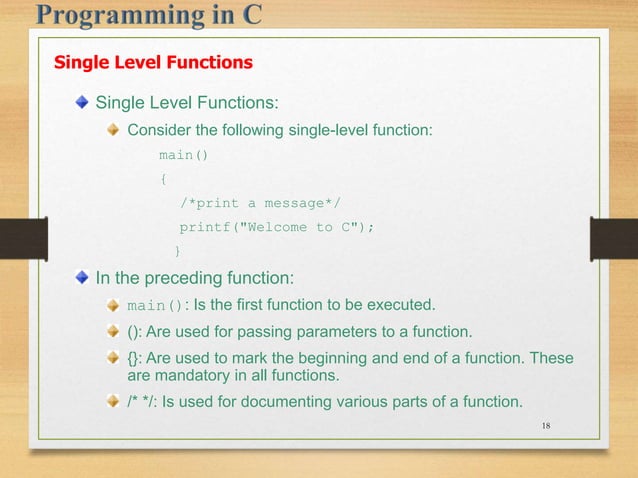 C Programming ppt for beginners . Introduction | PPTX