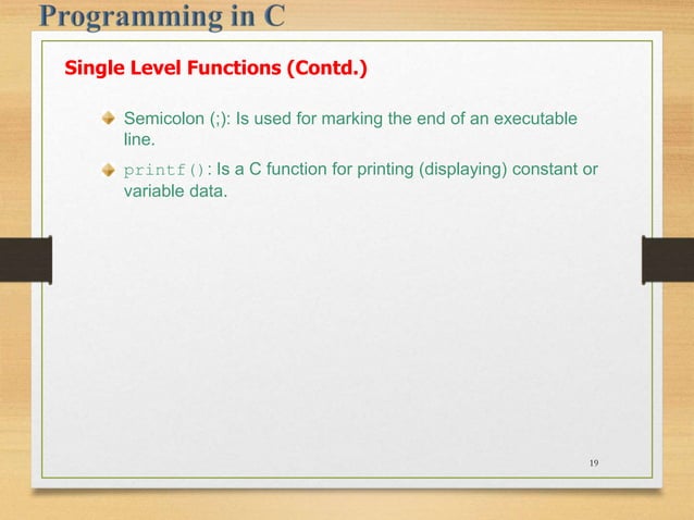 C Programming ppt for beginners . Introduction | PPTX