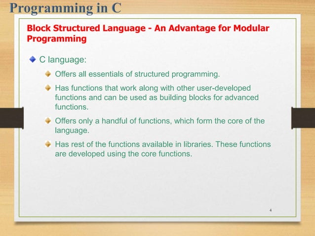 C Programming ppt for beginners . Introduction | PPT