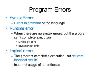 Session01 basics programming | PPT
