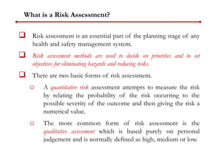 Session 01 _Risk Assessment Program for YSP_Introduction, Definitions ...