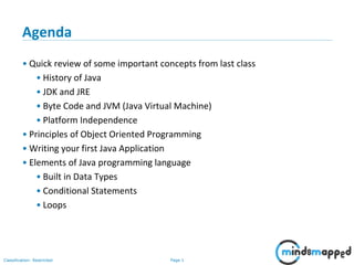 Session 02 - Elements of Java Language | PPTX