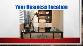 Your Business Location
Image: Pexels.com
 