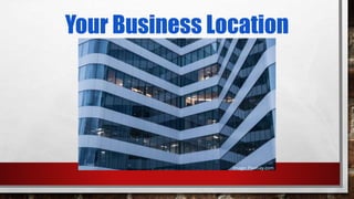 Your Business Location
Image: Pixabay.com
 