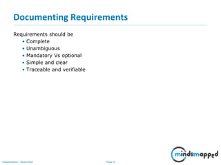 Verifiable Requirements Business Requirements and Functional Requirements | PPSX