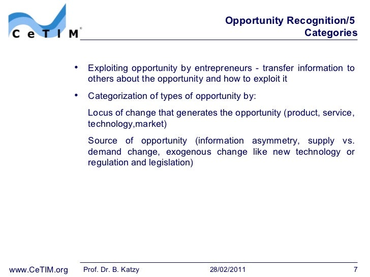 Session07 opportunity recognition