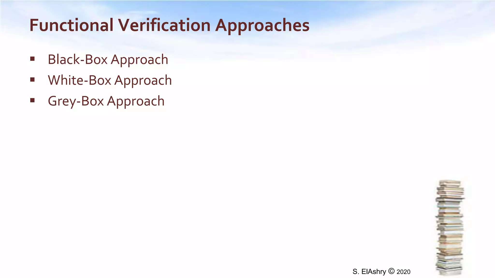 verification_planning_systemverilog_uvm_2020 | PPT