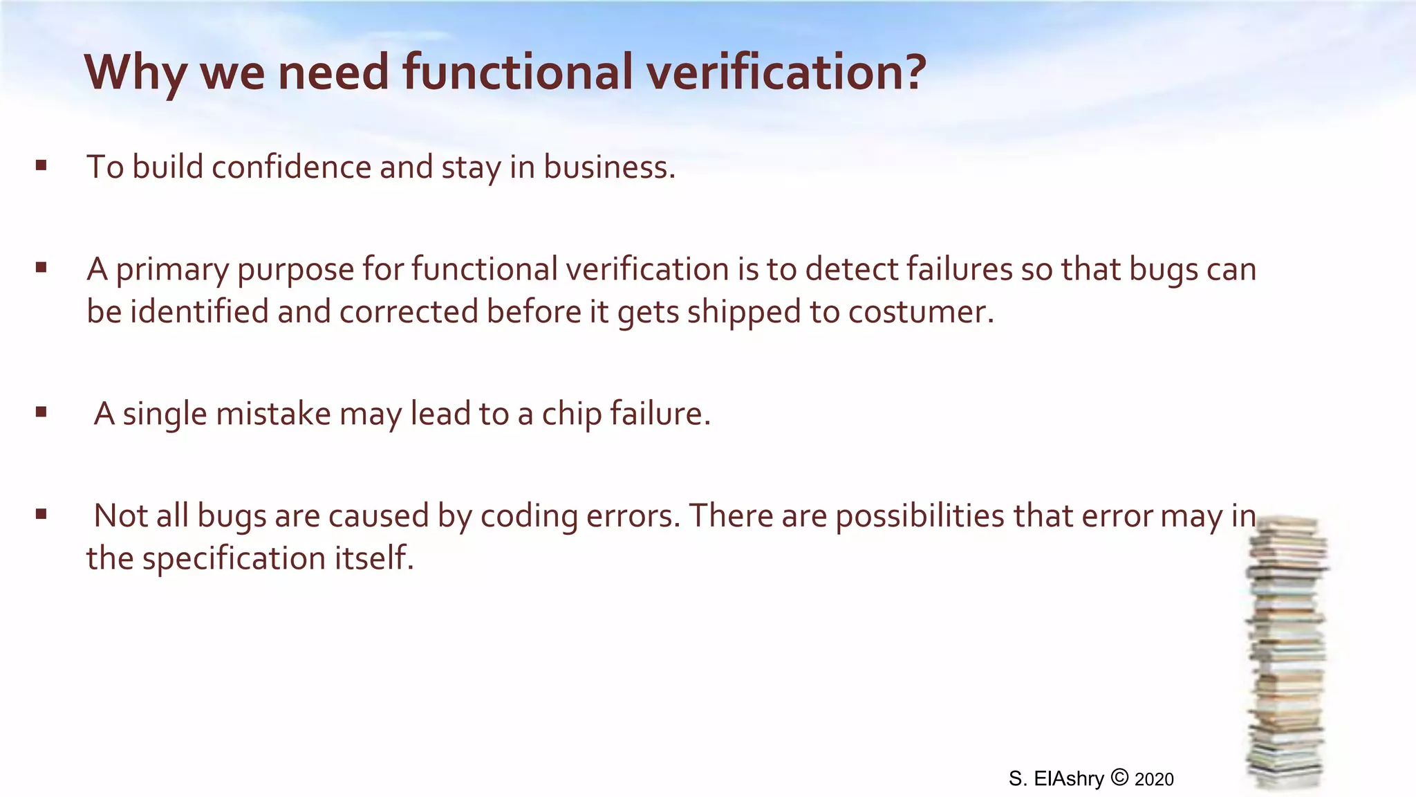 verification_planning_systemverilog_uvm_2020 | PPT
