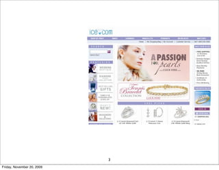 3
Friday, November 20, 2009
 