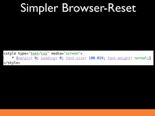 Simpler Browser-Reset
 