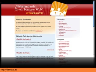 http://webkrauts.de
 