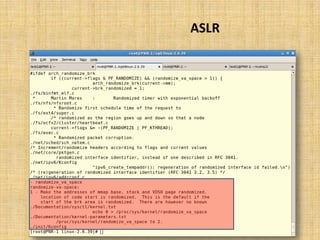‫‪ ASLR‬ﭼﮕﻮﻧﻪ ﮐﺎر ﻣﯽ ﮐﻨﺪ؟‬
 