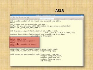 ‫‪ ASLR‬ﭼﮕﻮﻧﻪ ﮐﺎر ﻣﯽ ﮐﻨﺪ؟‬
 