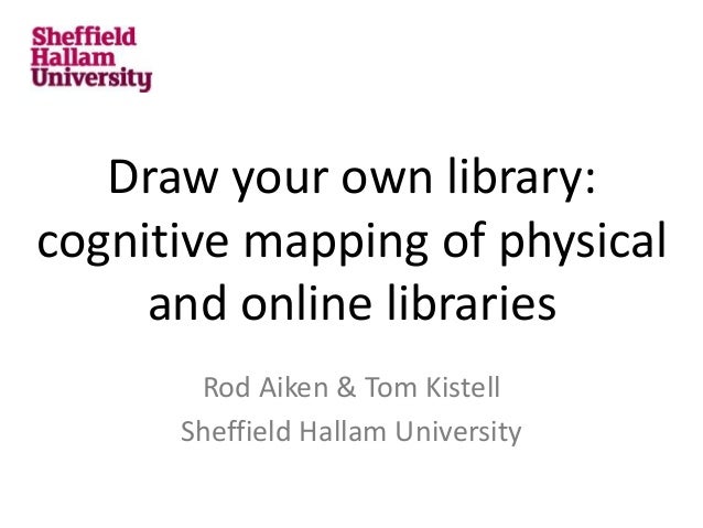 draw your own library cognitive mapping of physical and online libra