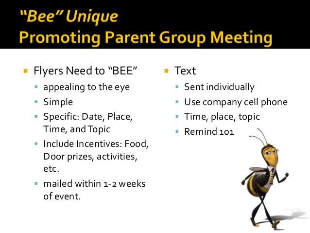 parent group facilitation parent group meeting flyer
