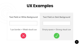 UX Examples
19
 