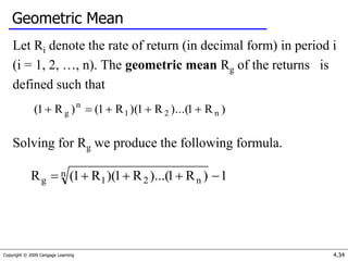 Introduction to statistics & data analysis | PPT