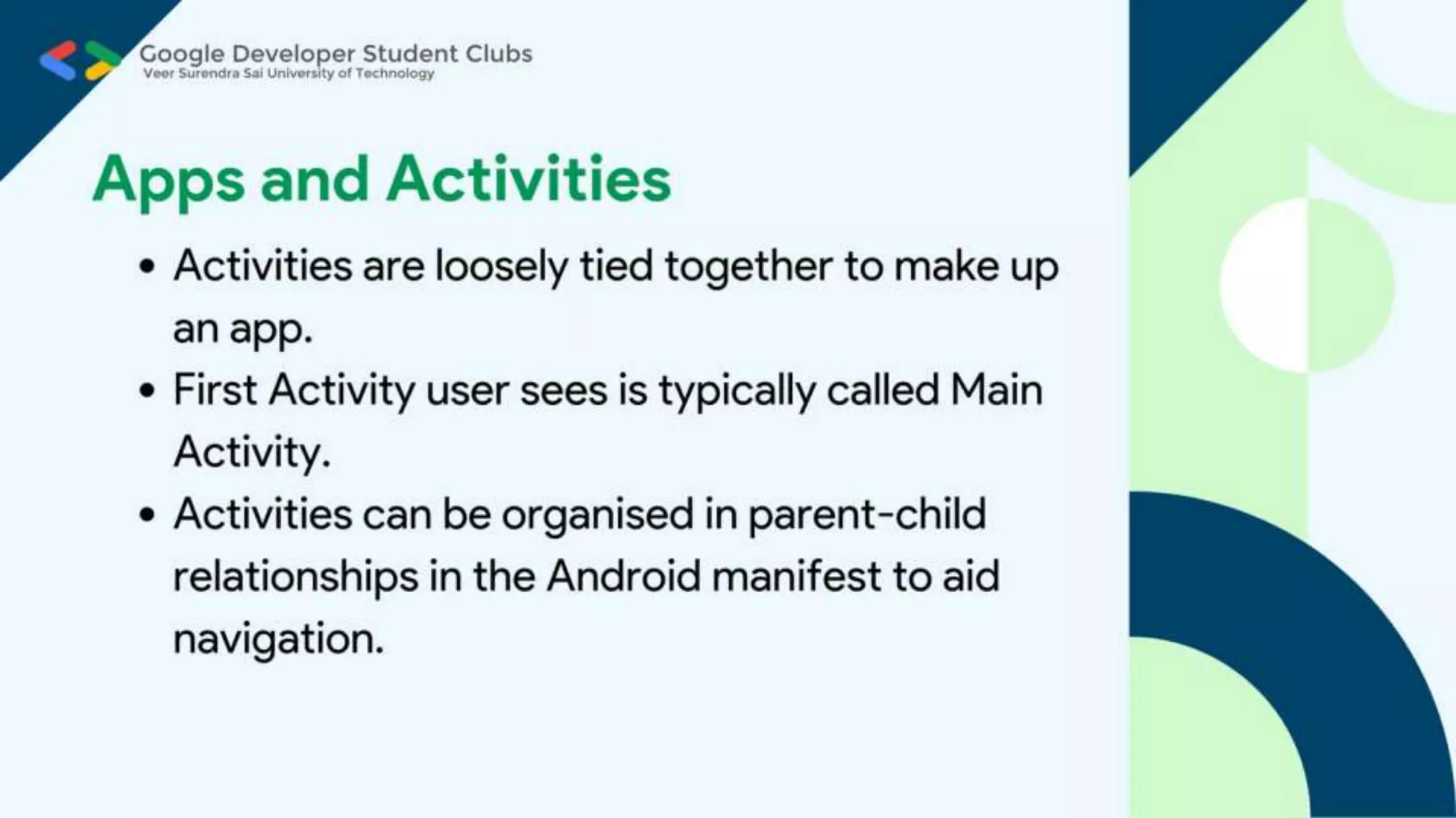 Android Study Jam Session 1