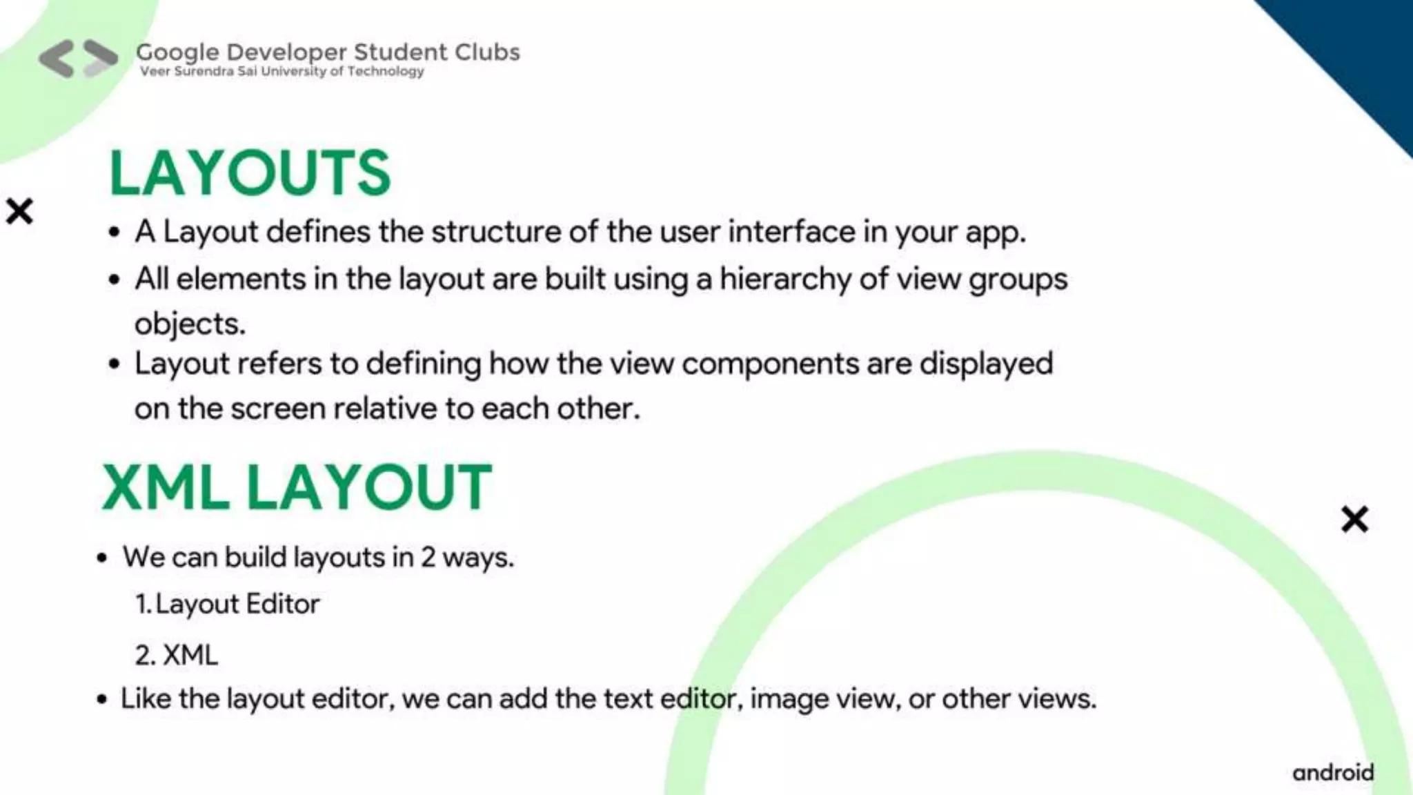 Android Study Jam Session 1