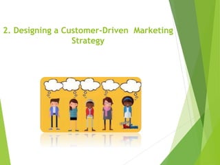 2. Designing a Customer-Driven Marketing
Strategy
 