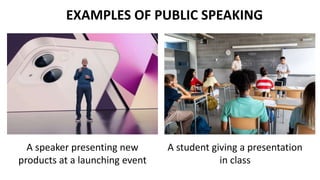 Introduction to public speaking - chapter 1 | PPTX
